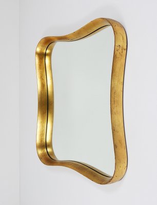 Austrian Gilt Wood Mirror by Max Welz Vienna, 1940s-MWV-1823396