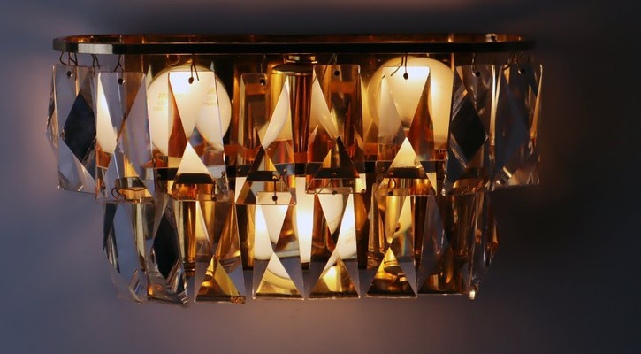 Austrian Lead Crystal Wall Sconce-ESB-1421424