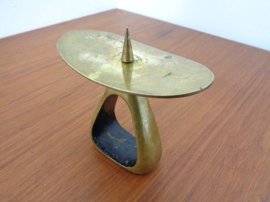 Austrian Model 3600 Candlestick in Brass by Carl Auböck, 1950s-RDW-1220184