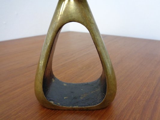 Austrian Model 3600 Candlestick in Brass by Carl Auböck, 1950s-RDW-1220184