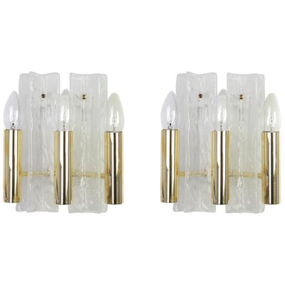 Austrian Murano Glass Lipizza Sconces from Kalmar, 1960s, Set of 2-UGR-1086202