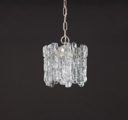 Austrian Murano Ice Glass Pendants from Kalmar, 1960s-UGR-1086088