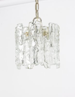 Austrian Murano Ice Glass Pendants from Kalmar, 1960s-UGR-1085487