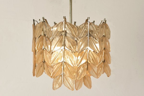 Austrian Pendant Light in Murano Glass from Kalmar Franken, 1955-LOB-1320078