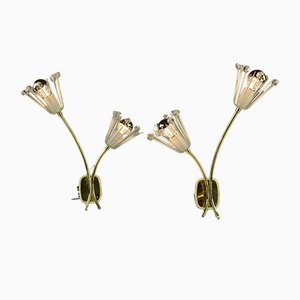 Austrian Sconces by Emil Stejnar for Rupert Nikoll, 1950s, Set of 2-FUP-859975