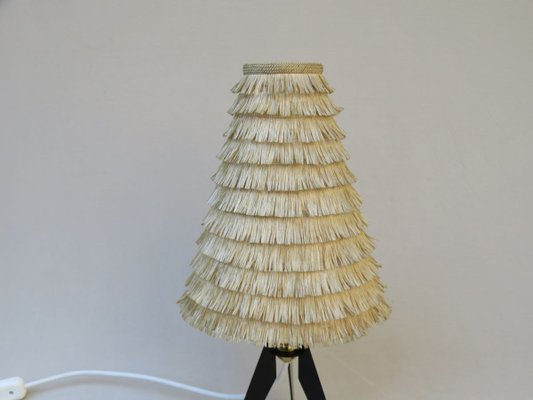 Austrian Tripod Brass Table Lamp, 1950s-EY-632329