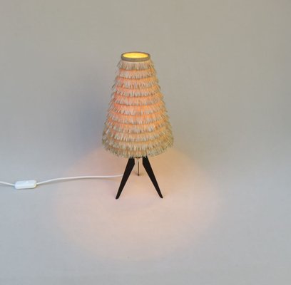 Austrian Tripod Brass Table Lamp, 1950s-EY-632329