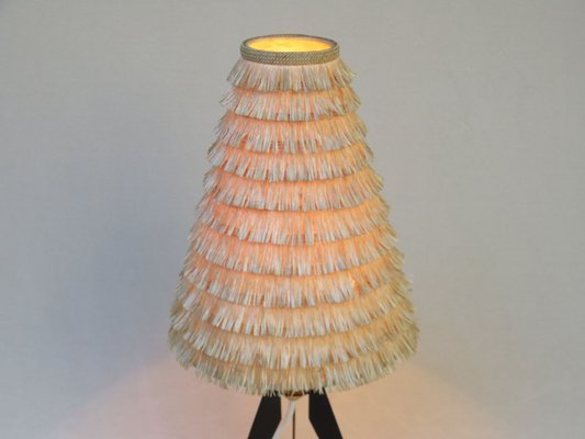 Austrian Tripod Brass Table Lamp, 1950s-EY-632329