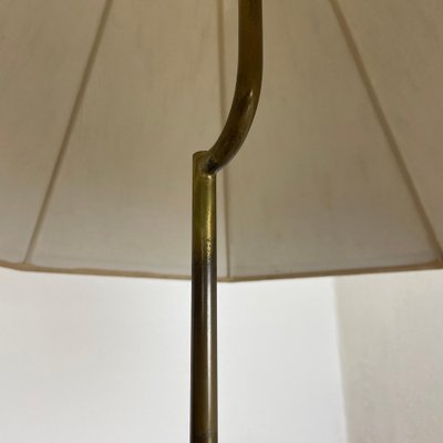 Austrian Tripod Kalmar Style Brass Table Light, 1960s-QZ-1743362