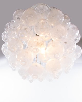 Austrian Tulipan Chandelier or Pendant Light in Blown Glass from Kalmar, 1960s-DEK-932740