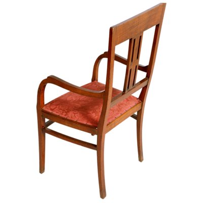 Austrian Walnut Armchairs by Josef Hoffmann for Wiener Werkstätte-NJV-1156133