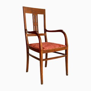 Austrian Walnut Armchairs by Josef Hoffmann for Wiener Werkstätte-NJV-1156133