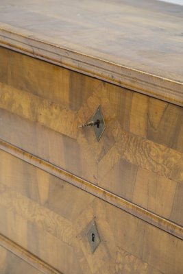 Austro-Hungarian Empire Bidermeier Wood and Brass Chest of Drawers-RCE-1448731