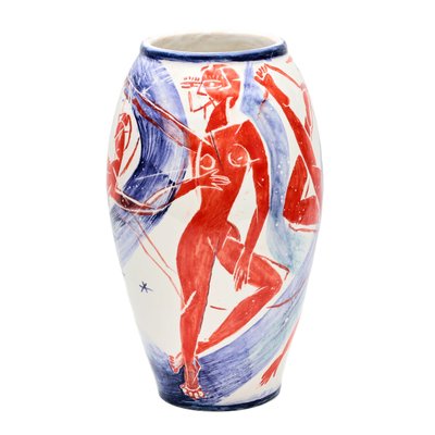 Author's Ceramic Vase Dancing on the Shore Kalapyshina, 2019-WMV-1407760