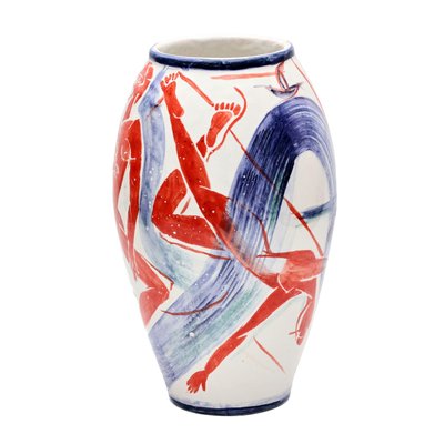 Author's Ceramic Vase Dancing on the Shore Kalapyshina, 2019-WMV-1407760