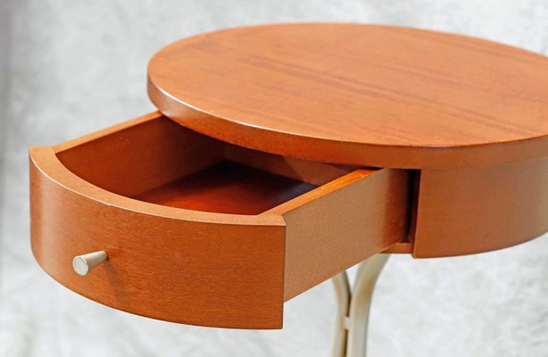 Auxiliary Table in Cherry and Steel-PTH-1336792