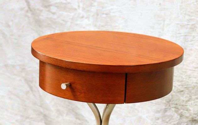 Auxiliary Table in Cherry and Steel-PTH-1336792