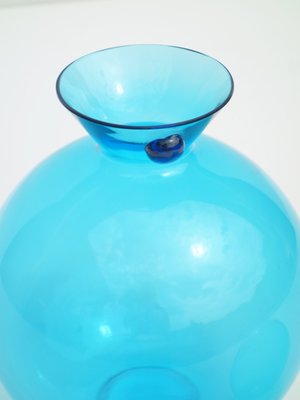 Azur Murano Glass Vase by Egidio Costantini for De Majo, 1992-KGD-562080