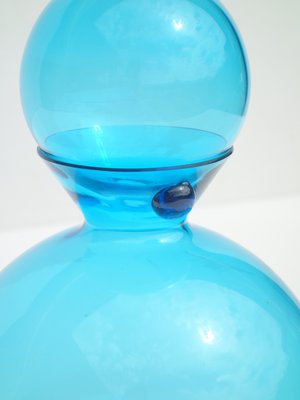 Azur Murano Glass Vase by Egidio Costantini for De Majo, 1992-KGD-562080