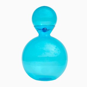 Azur Murano Glass Vase by Egidio Costantini for De Majo, 1992-KGD-562080