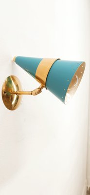 Azure & Gold Adjustable Sconce-QLH-1326293