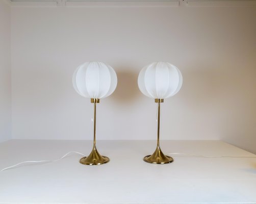 B-024 Table Lamps from Bergboms, 1960s, Sweden, Set of 2-UYK-999409