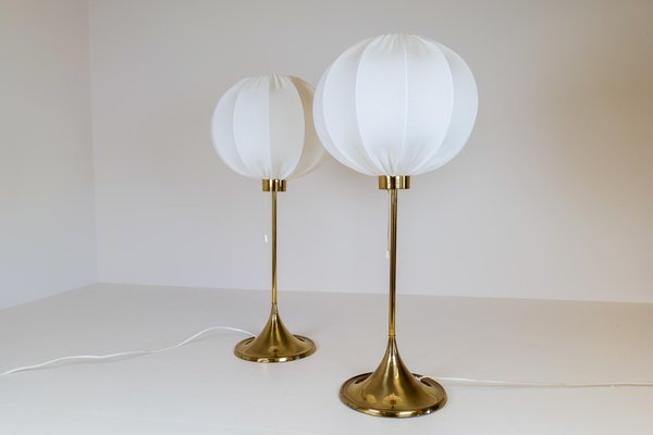 B-024 Table Lamps from Bergboms, 1960s, Sweden, Set of 2-UYK-999409