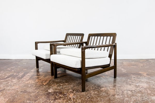 B-7522 Armchairs by Zenon Bączyk, 1960s, Set of 2-IXL-1774588