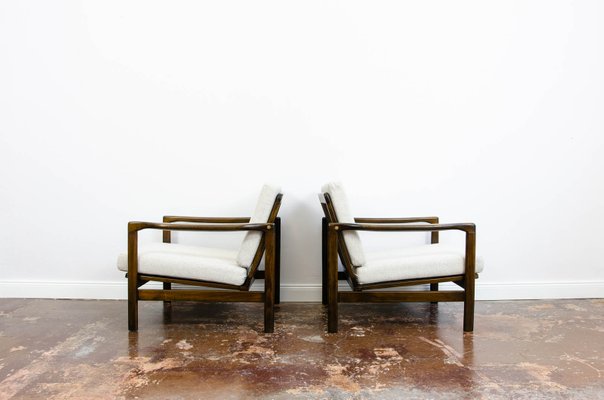 B-7522 Armchairs by Zenon Bączyk, 1960s, Set of 2-IXL-1215591