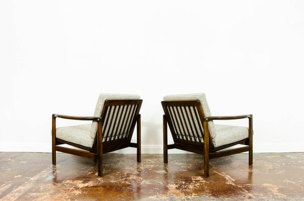 B-7522 Armchairs by Zenon Bączyk, 1960s, Set of 2-IXL-1215589