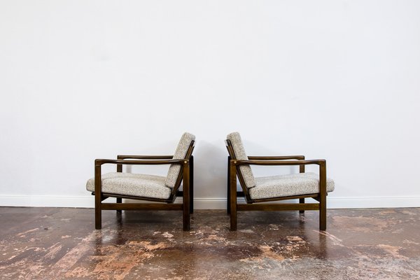 B 7522 Armchairs by Zenon Bączyk, 1960s, Set of 2-IXL-1811392