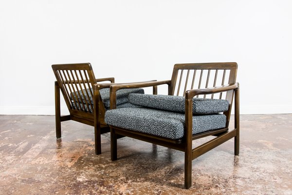 B-7522 Armchairs by Zenon Bączyk, 1960s, Set of 2-IXL-1251893