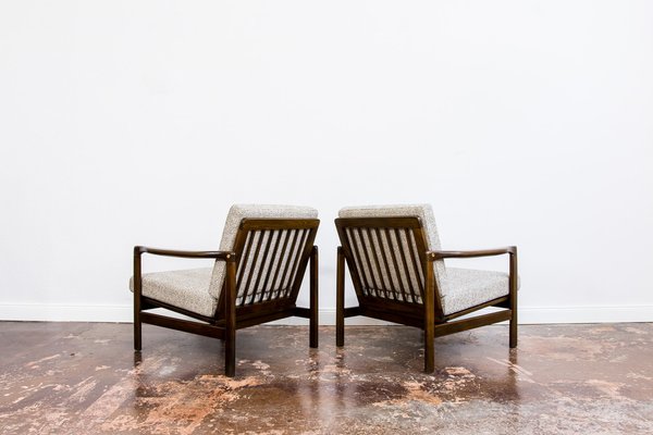 B 7522 Armchairs by Zenon Bączyk, 1960s, Set of 2-IXL-1811392