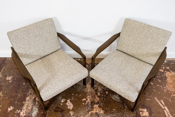 B-7522 Armchairs by Zenon Bączyk, 1960s, Set of 2-IXL-1251894