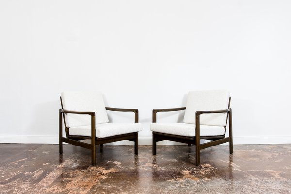 B-7522 Armchairs by Zenon Bączyk, 1960s, Set of 2-IXL-1251896