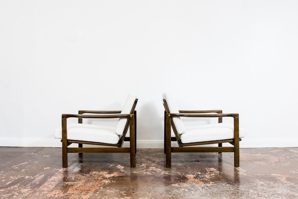 B-7522 Armchairs by Zenon Bączyk, 1960s, Set of 2-IXL-1774588