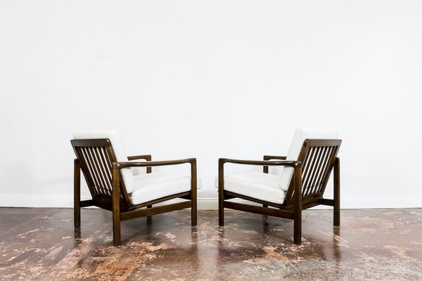 B-7522 Armchairs by Zenon Bączyk, 1960s, Set of 2-IXL-1774588