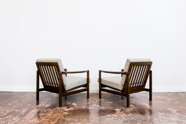 B-7522 Armchairs by Zenon Bączyk, 1960s, Set of 2-IXL-1251894