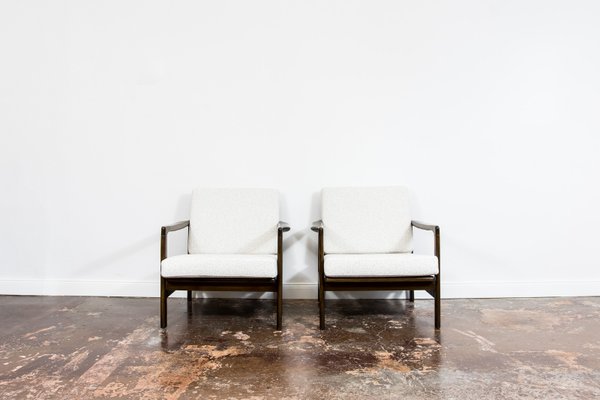 B-7522 Armchairs by Zenon Bączyk, 1960s, Set of 2-IXL-1251896