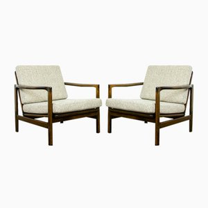 B-7522 Armchairs by Zenon Bączyk, 1960s, Set of 2-IXL-1215589