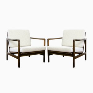 B-7522 Armchairs by Zenon Bączyk, 1960s, Set of 2-IXL-1215591