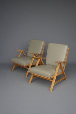 B493 Armchairs by Elmar Berkovich for Metz & Co. 1950s, Set of 2-MB-1729616