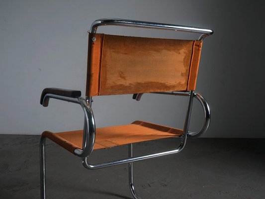 B55 Armchair by Mart Stam & Marcel Breuer for Thonet, 1930s-RPY-1800408