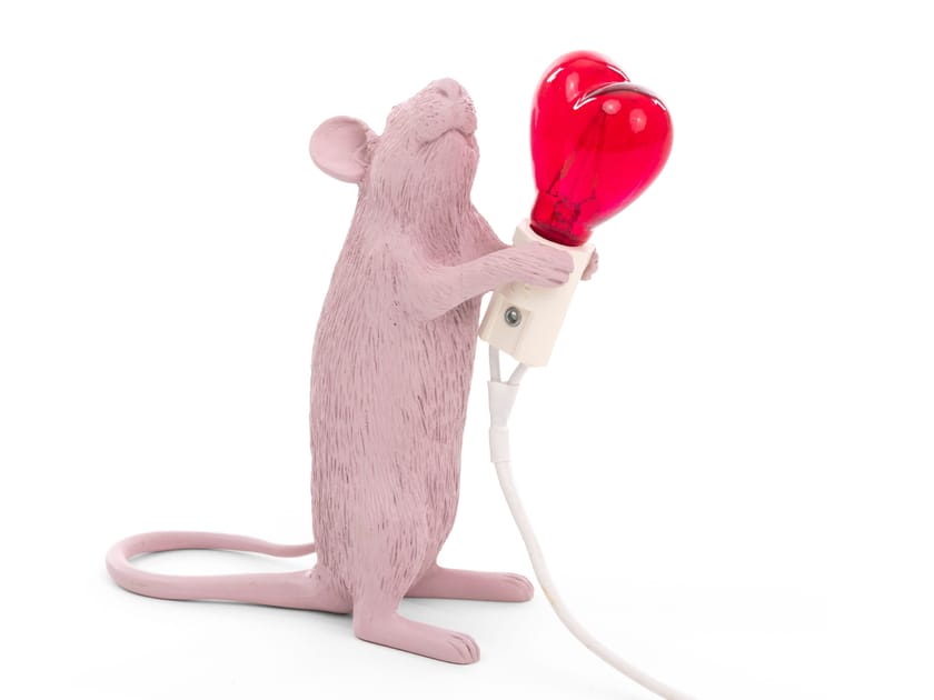 SELETTI - MOUSE LAMP LOVE EDITION