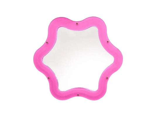 SELETTI - SUPERCURVE MIRROR TINY FLOWER