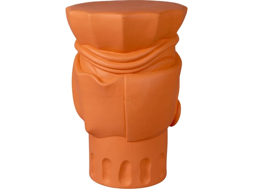 SELETTI - TERRACOTTA TESTA DI MORO MAN STOOL