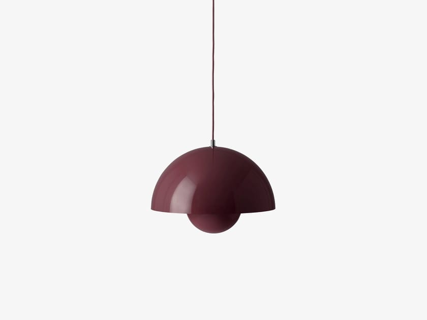 &TRADITION - FLOWERPOT VP7 DARK PLUM