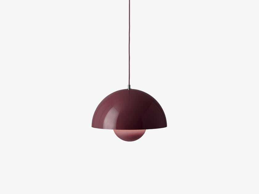 &TRADITION - FLOWERPOT VP7 DARK PLUM