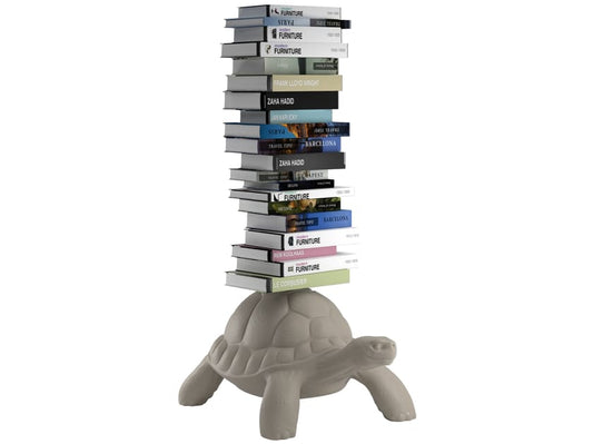 QEEBOO - TURTLE CARRY BOOKCASE DOVE