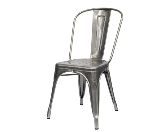 TOLIX - CHAIR A Raw Steel